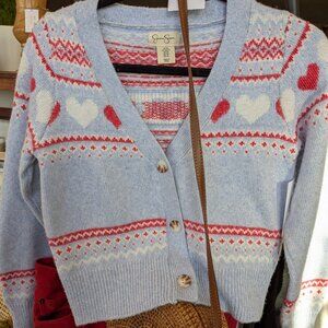 Heart Cardigan women's xsmall